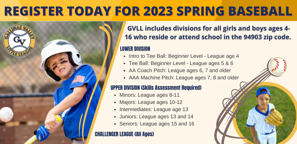 2023 Spring Registration Now Open!