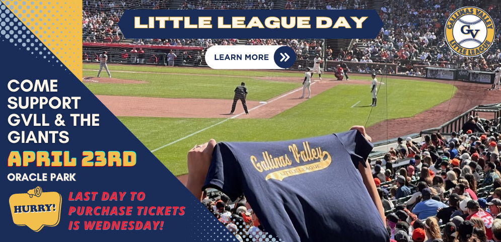 Giants Little League Day 4/23