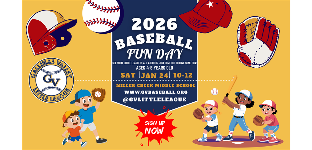 Baseball Fun Day - January 24th!