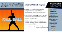 Register Today For Fall Ball!
