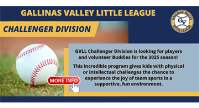 Gallinas Valley Little League Challenger Division: Join the Fun!
